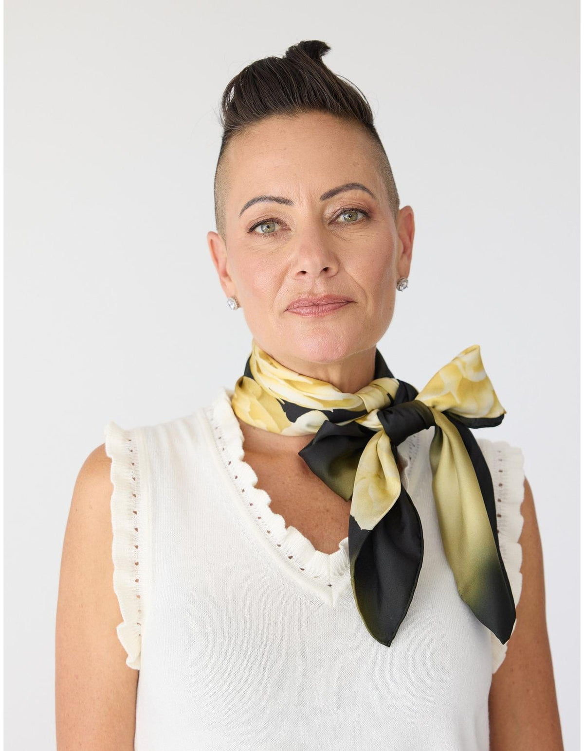 Lindsay Nicholas New York Scarves & Shawls Hill Country Nocturn Silk Scarf