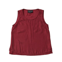 Lindsay Nicholas New York Sleeveless Tops Shell in Men's Necktie Silk