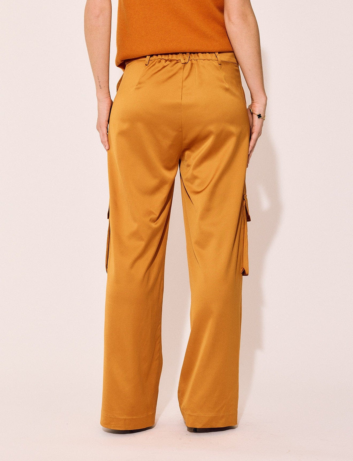 Lindsay Nicholas New York Pants Bleecker Street Pant in Marigold