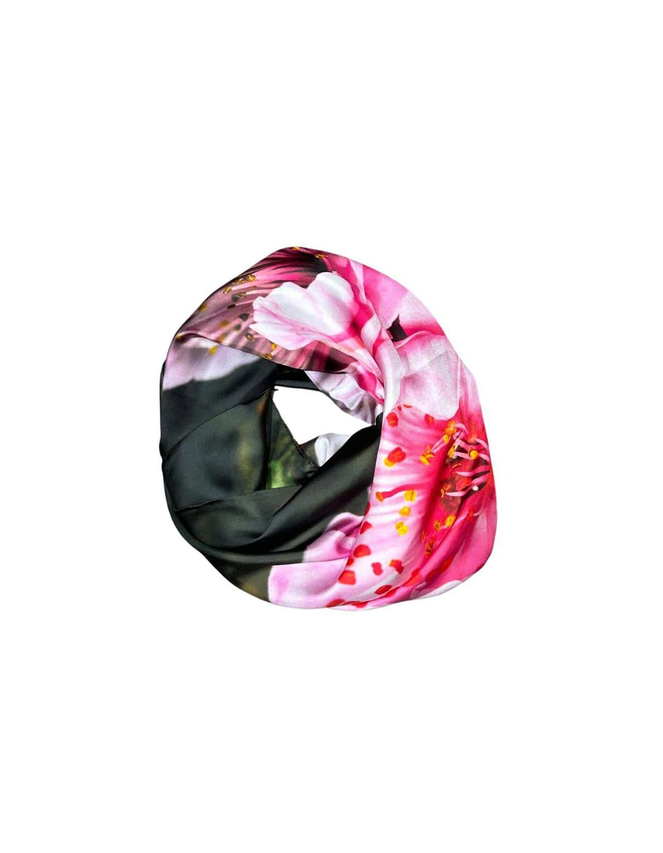 Lindsay Nicholas New York Scarves & Shawls Sakura Blossom Silk Scarf