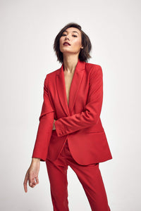 Lindsay Nicholas New York JACKETS Elizabeth Jacket in Classic Red