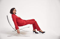 Lindsay Nicholas New York Pants Elizabeth Trouser in Classic Red