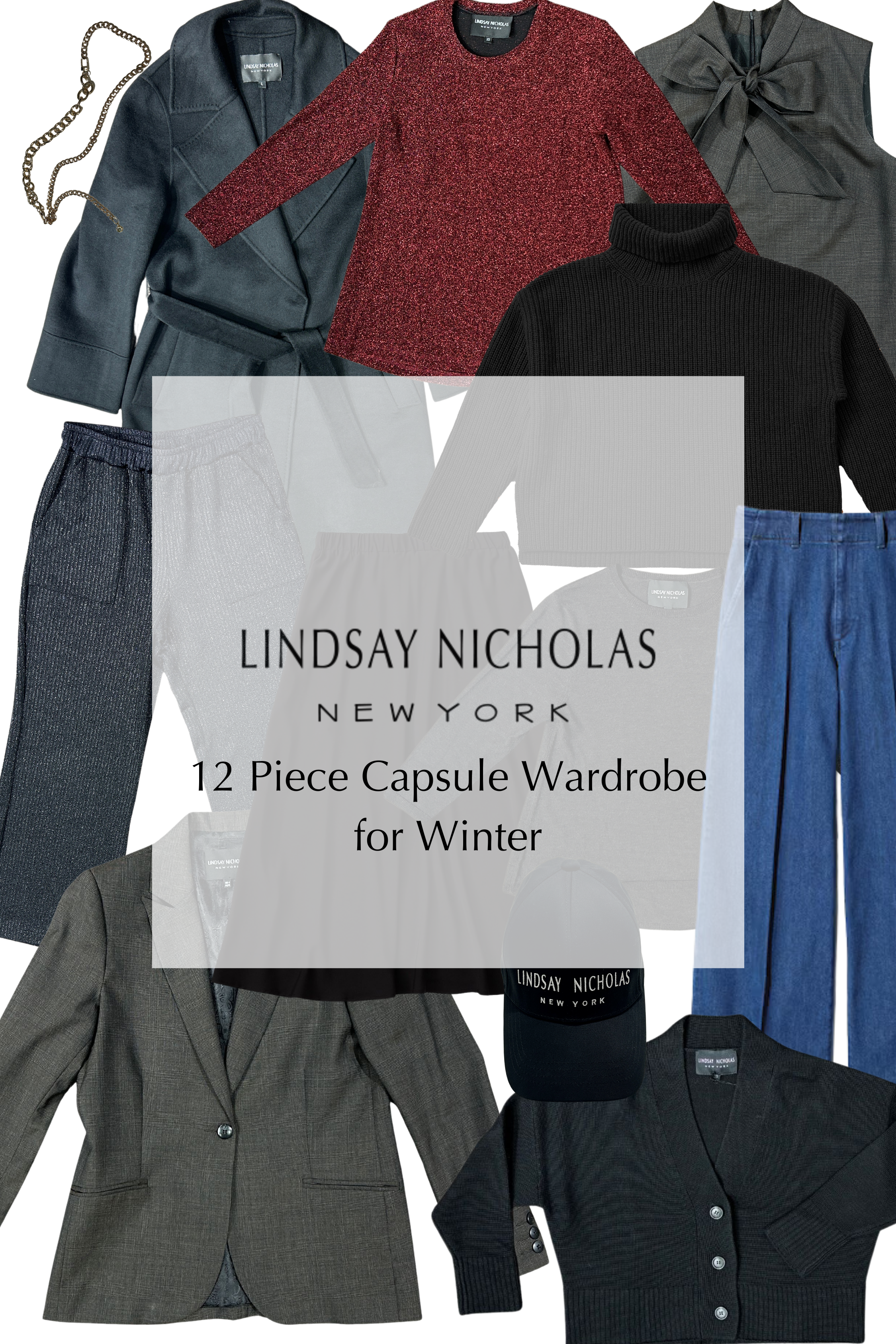 12 Piece Capsule Wardrobe for Winter