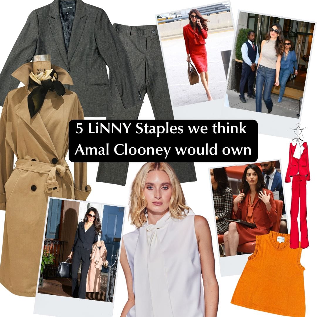 5 LiNNY Staples we think Amal Clooney would own