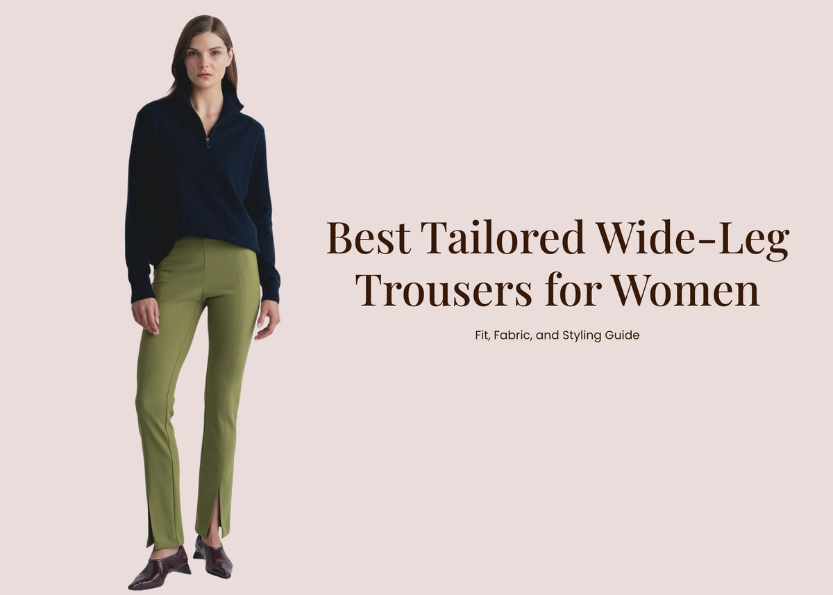 Best Tailored Wide-Leg Trousers for Women: Fit, Fabric, and Styling Guide