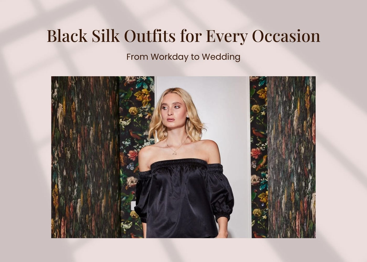 Black Silk Outfit Ideas for Every Occasion