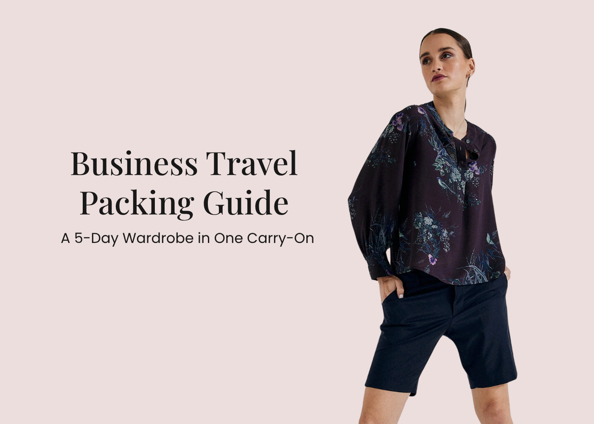 Business Travel Packing Guide: A 5-Day Wardrobe in One Carry-On