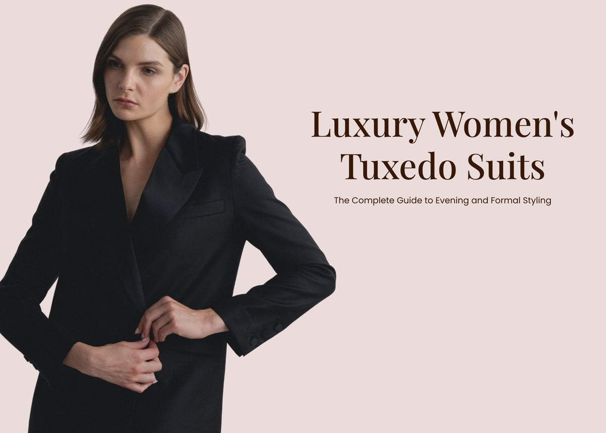 Luxury Women's Tuxedo Suits: The Complete Guide to Evening and Formal Styling