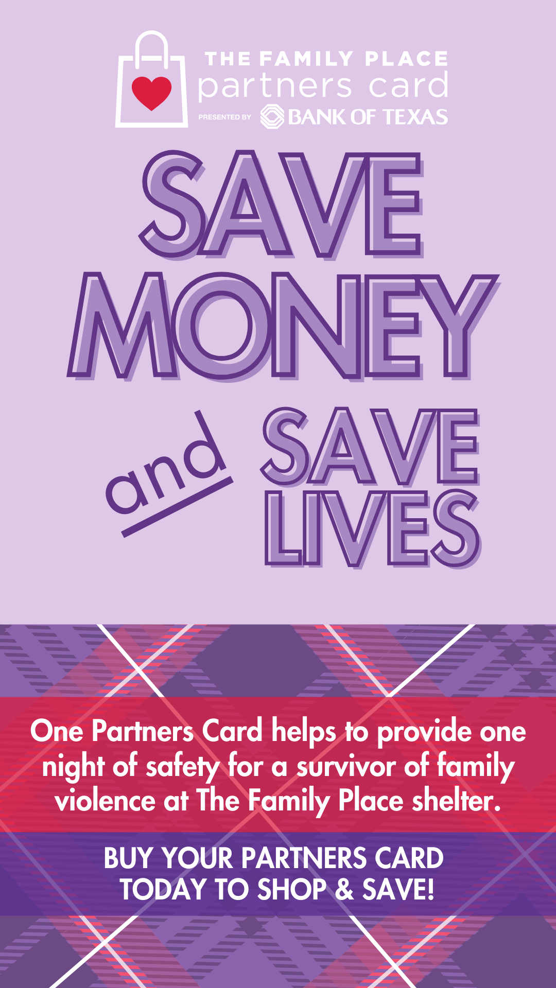 LiNNY Partners with The Family Place for The Partners Card: Oct 25 - Nov 3