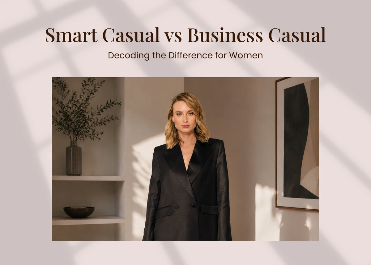 Smart Casual vs Business Casual Woman's Guide