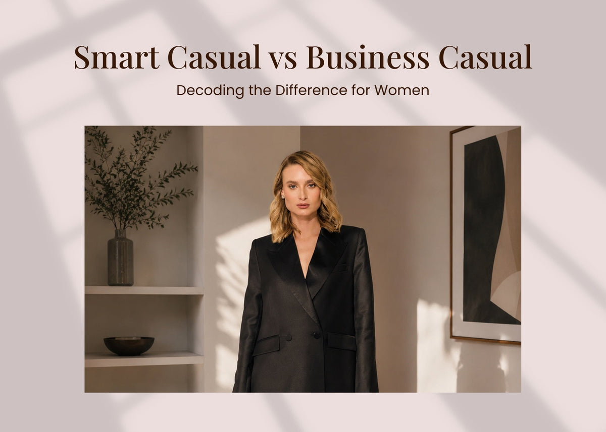 Smart Casual vs Business Casual Woman's Guide