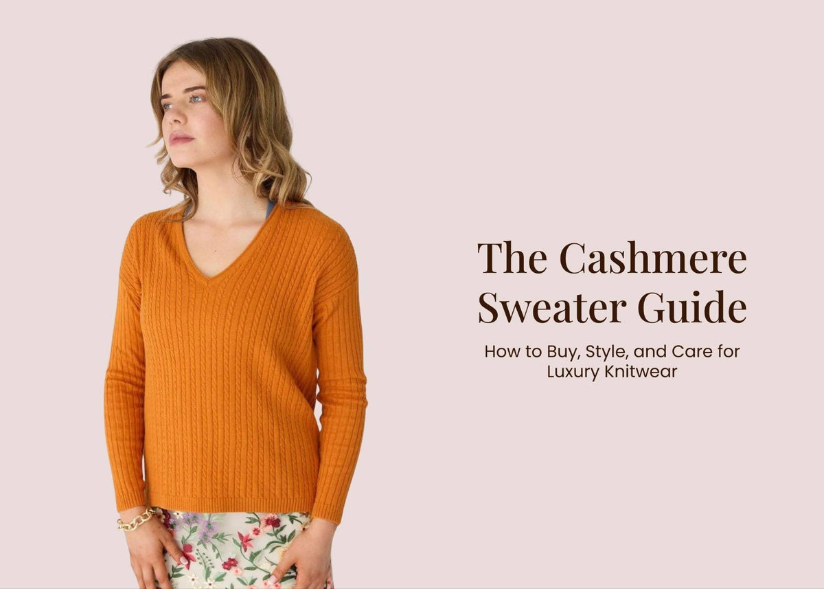 The Cashmere Sweater Guide: How to Buy, Style, and Care for Luxury Knitwear