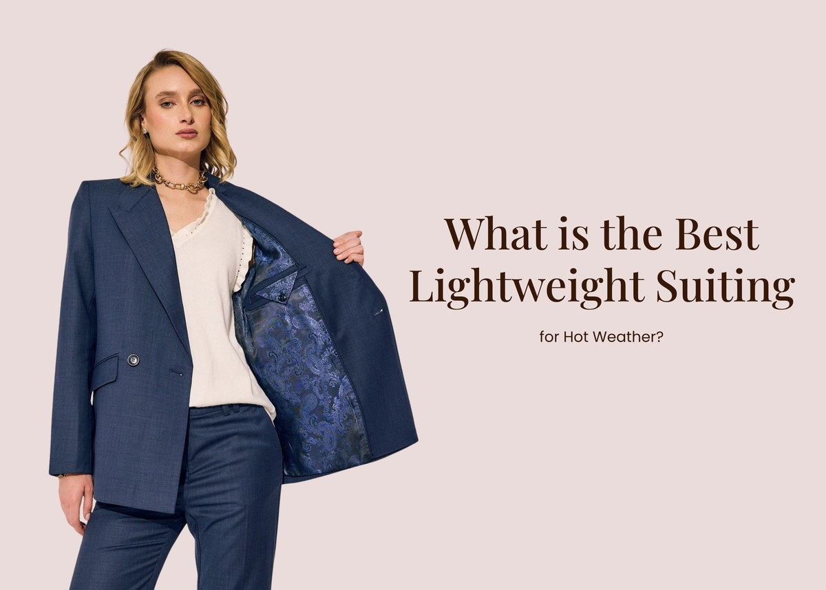 What is the Best Lightweight Suiting for Hot Weather?