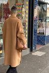 Lindsay Nicholas New York Broadway Coat in Camel