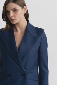 Lindsay Nicholas New York JACKETS Lexington Avenue Jacket in Denim