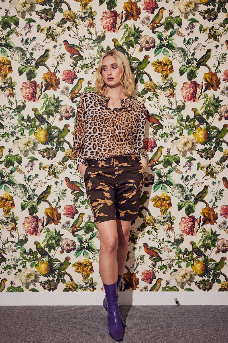 Lindsay Nicholas New York Elizabeth Short in Khaki Camo