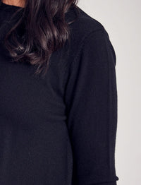 Lindsay Nicholas New York Sweaters Wellesley Sweater in Black