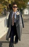 Lindsay Nicholas New York COAT Broadway Coat in Grey