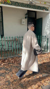 Lindsay Nicholas New York COAT Broadway Coat in Ecru