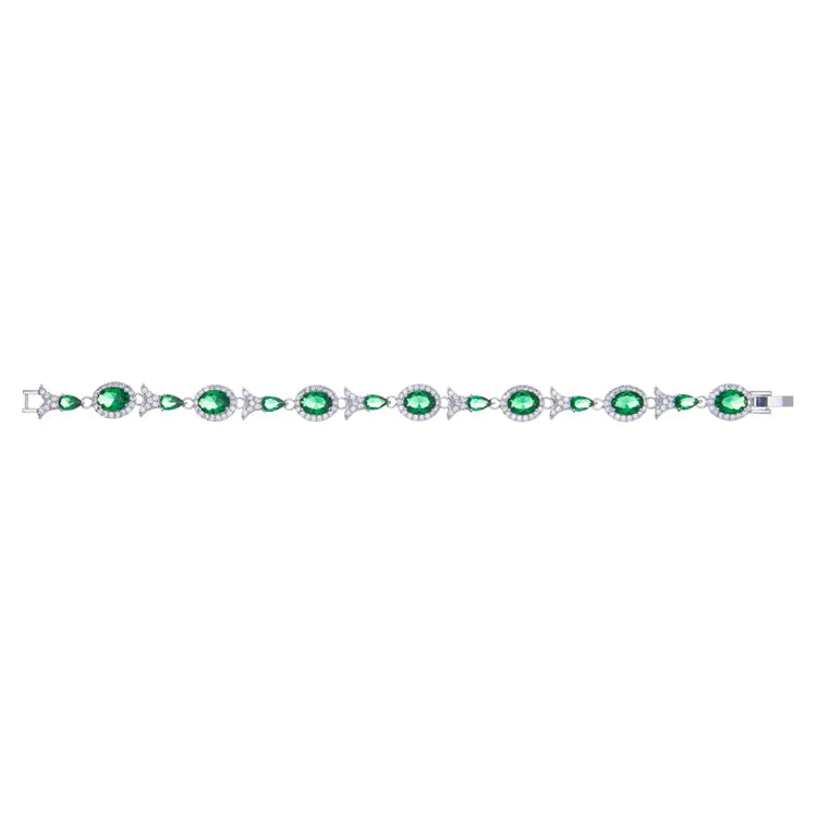 Alexandra Bracelet in Emerald