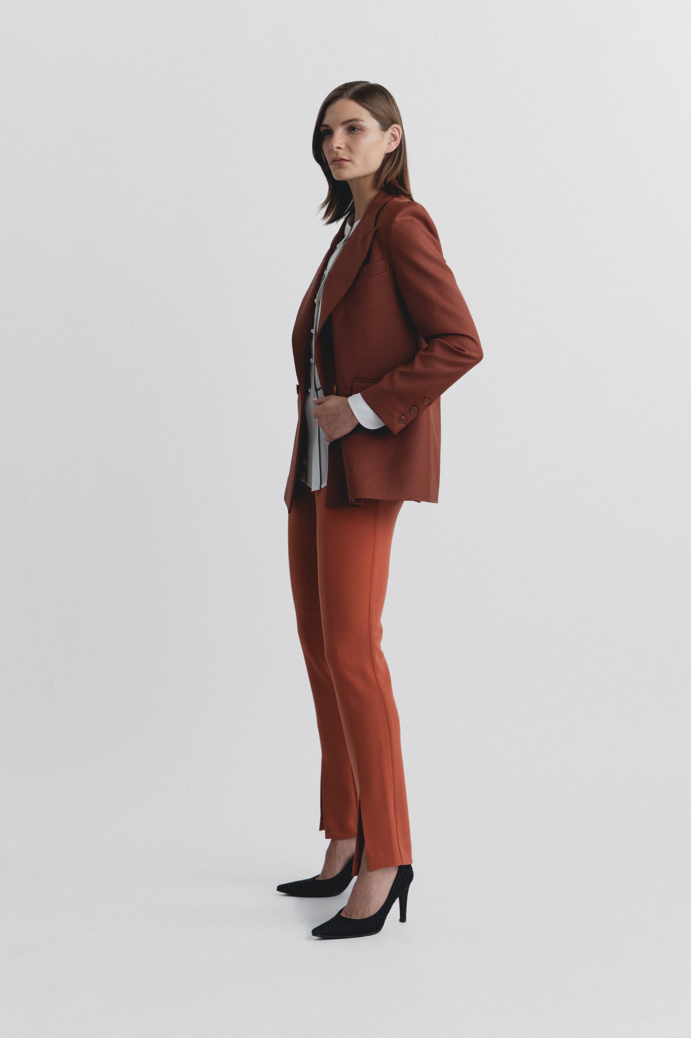 Lindsay Nicholas New York Pants Ally Pant in Toffee