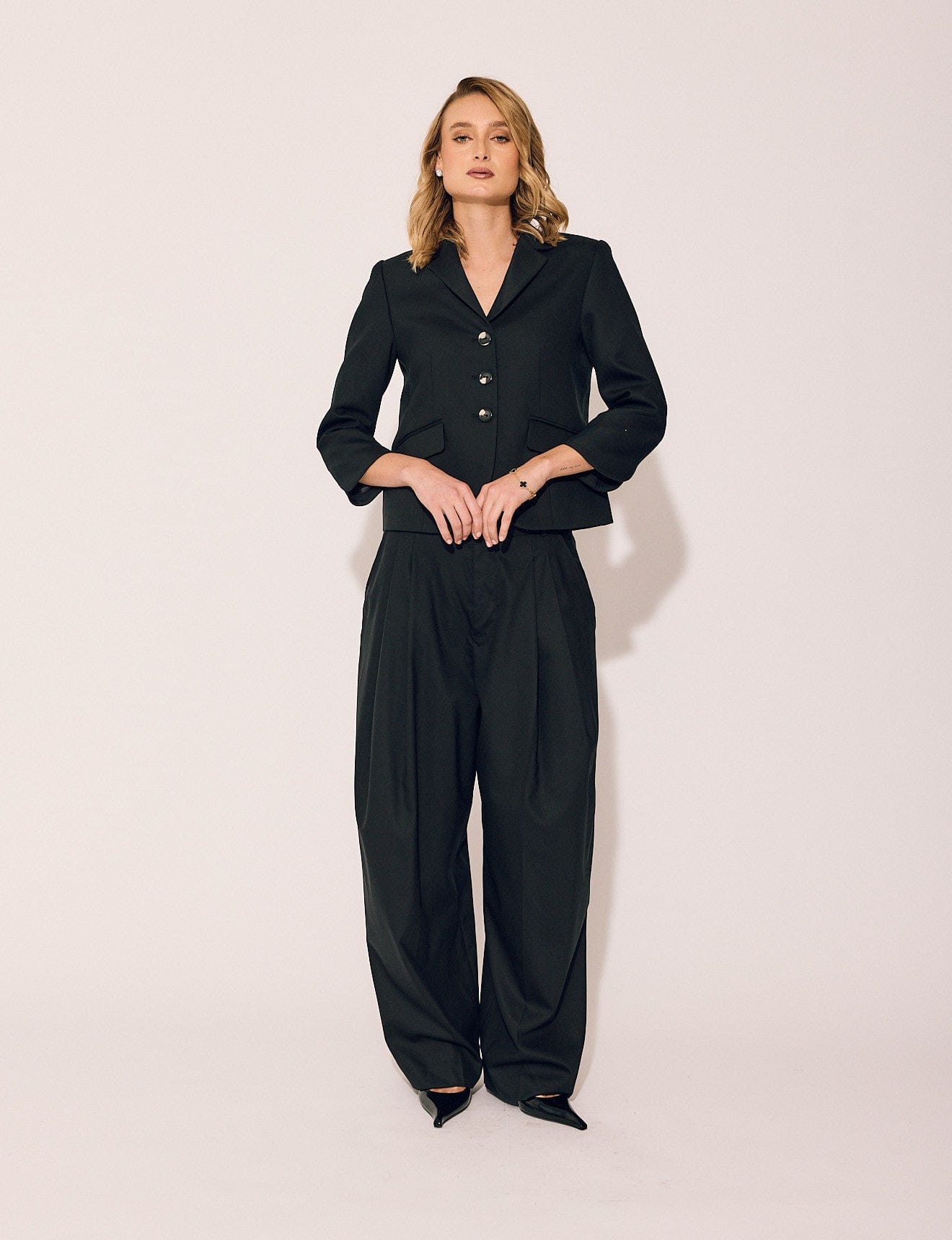 Lindsay Nicholas New York Pant Suits Madison Avenue Trouser in Black