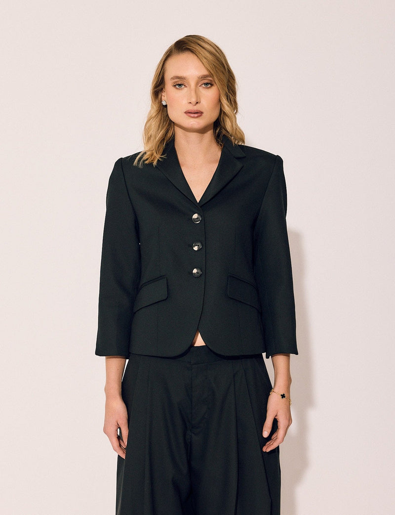 Lindsay Nicholas New York JACKETS Madison Avenue Jacket in Black