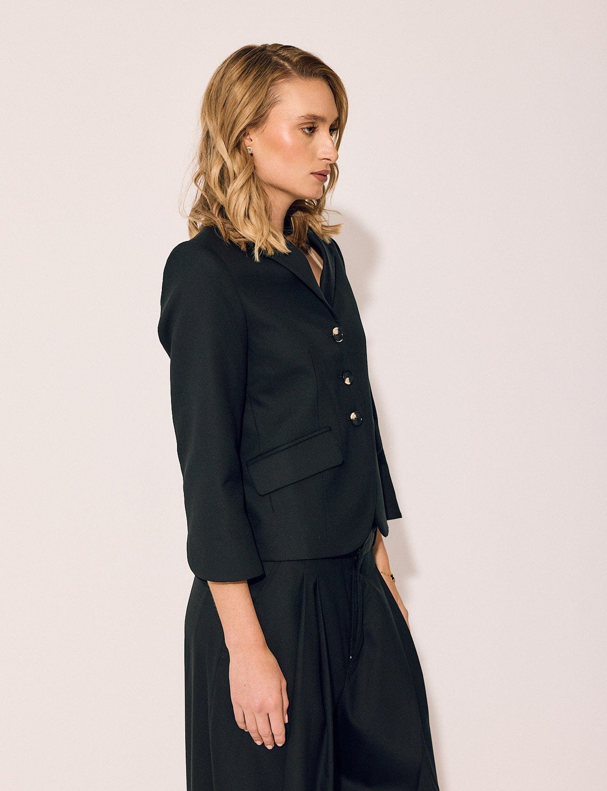 Lindsay Nicholas New York JACKETS Madison Avenue Jacket in Black