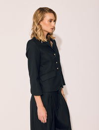 Lindsay Nicholas New York JACKETS Madison Avenue Jacket in Black