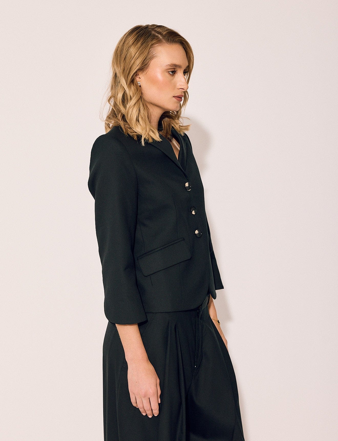 Lindsay Nicholas New York JACKETS Madison Avenue Jacket in Black