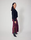 Lindsay Nicholas New York Sweaters Cropped Cardigan in Black