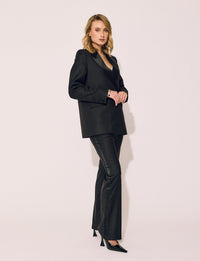 Lindsay Nicholas New York Pant Trousers Tuxedo Trouser in Black