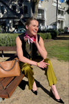 Lindsay Nicholas New York Bleecker Street Pant in Chartreuse
