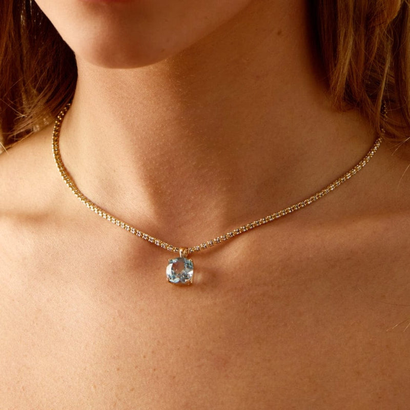Cove Fine Jewelry Necklace Horizon | Morganite | Connecticut Coast
