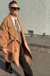 Lindsay Nicholas New York Broadway Coat in Camel