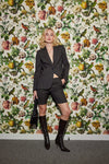 Lindsay Nicholas New York SHORTS Elizabeth Short in Chocolate Prince of Wales Plaid