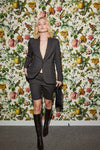 Lindsay Nicholas New York SHORTS Elizabeth Short in Chocolate Prince of Wales Plaid