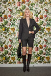 Lindsay Nicholas New York SHORTS Elizabeth Short in Chocolate Prince of Wales Plaid