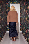 Lindsay Nicholas New York Sweaters Textured Turtleneck in Fawn