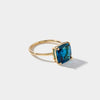 Cove Fine Jewelry Ring 6 / 14k Yellow Gold / London Blue Topaz - Faceted (pictured) Cove | London Blue Topaz Ring