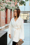 Lindsay Nicholas New York COAT Darlinghurst Coat in Winter White