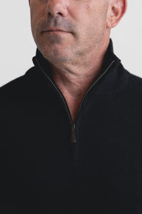 Lindsay Nicholas New York Sweaters Drew Sweater in Black