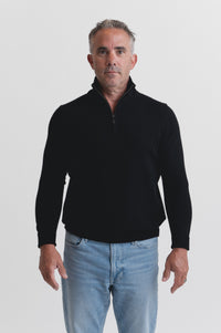 Lindsay Nicholas New York Sweaters Drew Sweater in Black