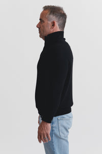 Lindsay Nicholas New York Sweaters Drew Sweater in Black