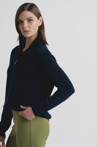 Lindsay Nicholas New York Sweaters Drew Sweater in Navy