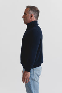 Lindsay Nicholas New York Sweaters Drew Sweater in Navy