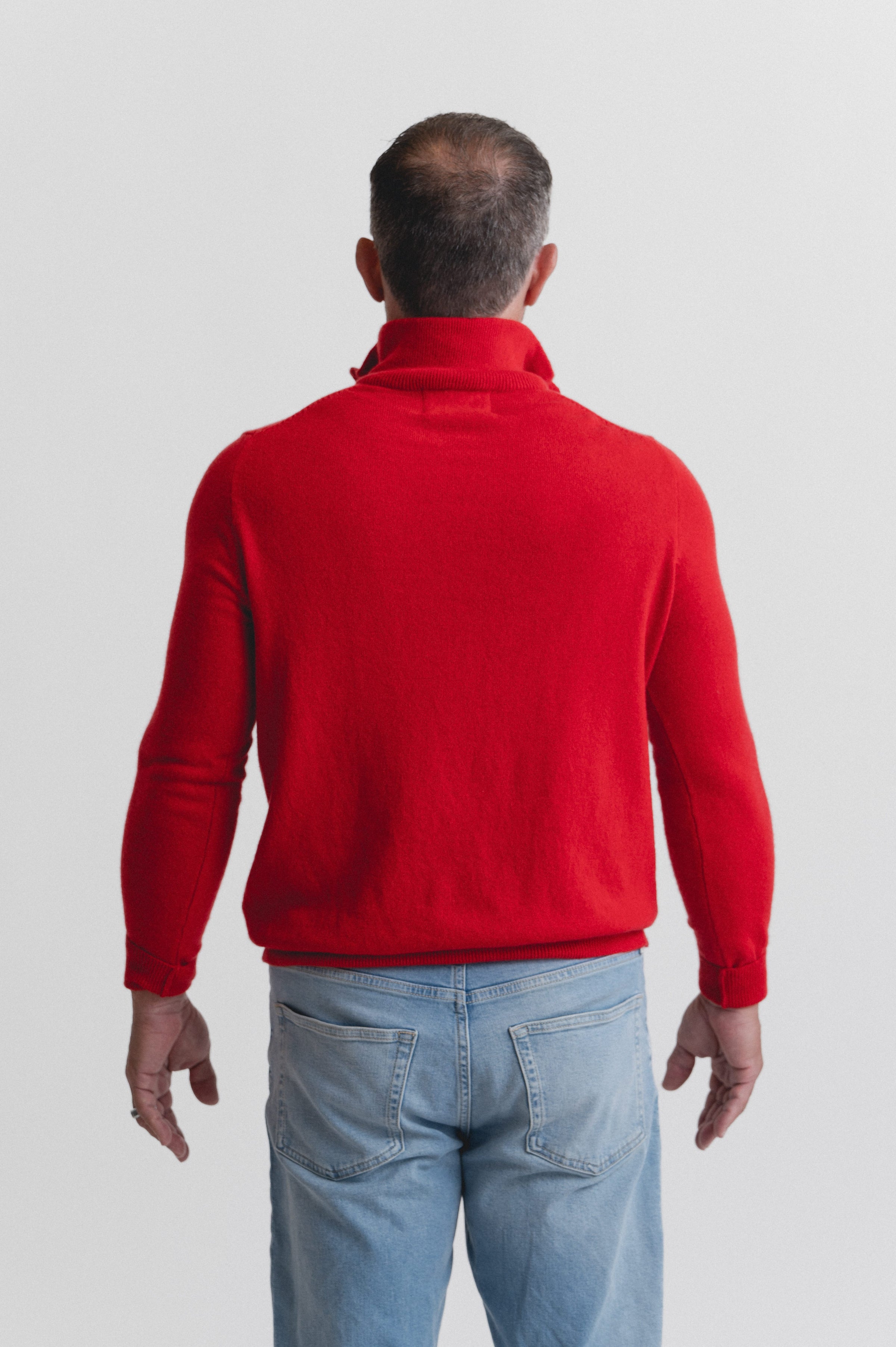 Lindsay Nicholas New York Sweaters Drew Sweater in Red