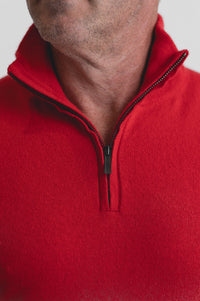Lindsay Nicholas New York Sweaters Drew Sweater in Red