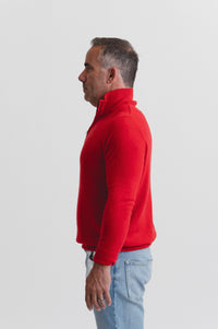 Lindsay Nicholas New York Sweaters Drew Sweater in Red