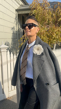 Lindsay Nicholas New York COAT Broadway Coat in Grey